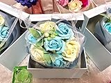 フレグランス シャボンフラワー ソープフラワー 薔薇 枯れない 花 ボックス 入り ブーケ クリスマス プレゼント 花束 母の日 出産祝い 結婚祝い お見舞い 誕生日 石鹸 香り ギフト お祝い ラッ