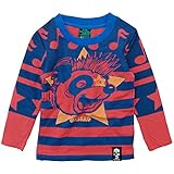 GASBAG(ガスバグ) 天竺PANDA ROCK長袖Tシャツ 110cm /レッド NO.G-34-505