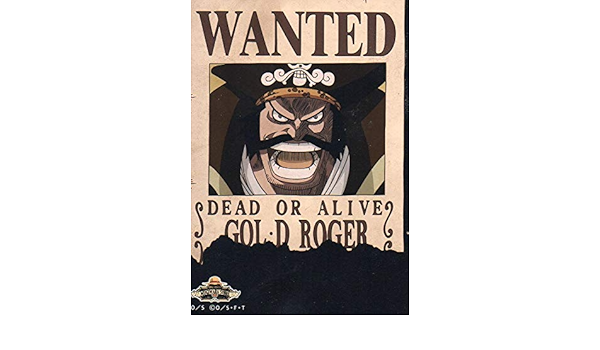 Amazon ワンピース 手配書 ブロマイド ゴール ｄ ロジャー アニメ 萌えグッズ 通販