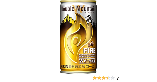 Amazon キリン ファイア ダブルマウンテン 185g 30本 Fire ファイア コーヒー飲料 通販