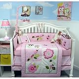 13 Piece Ladybug Party Baby Nursery Crib Bedding Set by SoHo Designs