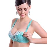 （ジェテウエイ）Jetewayマタニティ ブラジャー　簡単授乳　ストラップオープンタイプ　2枚組 ノンワイヤー　シンプル　産後リボンブラ