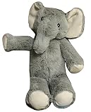Kellybaby Plush Gray Elephant Rattle
