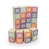 Uncle Goose Classic Lowercase ABC Blocks - Made in USA [並行輸入品]