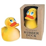 Sitting Duck Bath Toy - Natural Latex Rubber - No Phthalates or BPA [並行輸入品]