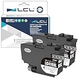LCL Brother用 LC416 LC416XL LC416BK LC416XLBK 顔料 (2パック ブラック) 互換インクカートリッジ 対応機種：MFC-J4440N MFC-J4540N MFC-J4940DN DCP-J4140N DCP-J4143N MFC-J4443N MFC-J4543N