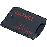 Iesooy PS Vita用 メモリーカード変換アダプター Ver.6.0 SD2VITAゲームカード型 microSDカードをVitaのメモリーカードに変換可能 400GB対応 microSDカードアダプター