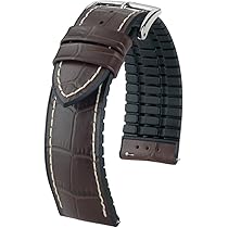 Amazon.co.jp: [ヒルシュ] 【正規品】 腕時計 革 ベルト