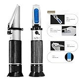 DecentGadget 0-32% Brix Refractometer and Sugar Refractometer For Beer, Wine and Fruit by DecentGadg