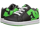 [ディーシーシュー] DC Kids ボーイズ Court Graffik Elastic (Toddler) スニーカー Black/Green/White 10 Toddler(16.5cm) -