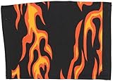 高田商事 ガーゼ ロングタオル 炎上 280匁 黒 35×105cm 1枚入