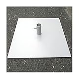 信栄物産 ミラー用オプション ミラースタンド台 グレー　　34.1.φ用　450角 ＃C-6GL