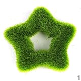 (キッズ ハウス) KIDS HOUSE グリーン 観葉植物 室内インテリア 飾り 五角の星形 (1)
