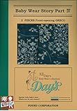 Day`s (洗い替え用2枚セット）　13D004-3-2　2枚組前開グレコロンパース サイズ80 old bandana 天竺綿100%