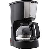 dretec(ドリテック) コーヒーメーカー 自動 保温機能付き ガラスポット付き リラカフェ ブラック CM-100BK