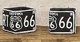 ROUTE66 Planter ルート66 プランター スクエア ミニ ２個セット Black
