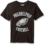 Junk Food Clothing NFL ボーイズクルーネックTシャツ ブラック