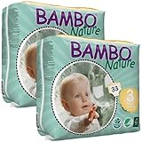 Bambo Nature Nappies TWIN Pack - Midi (Size 3) by Bambo Nature