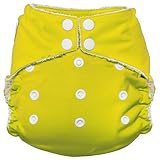 Imagine Baby Products Rayon from Bamboo All-In-One Snap Diaper, Marigold by Imagine Baby Products [並