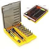 45in1携帯用の精密ドライバーセットUD5401-A（延長バー、グリップ付き）工具セット/トルクス(穴無し)ヘクスローブ/ソケット/六角棒/Y型/三角ビット/五角/ペンタローブ/プラス/マイナス，P