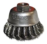 US Forge 91137 Cup Brush Knot, 3-Inch by M10 by 1-1/4-Inch 0.014 Wire by US Forge