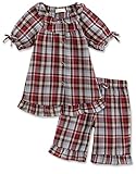 [Vaenait Baby]キッズ12ヶ月-7歳女の子綿100％夏ルームウェアパジャマ寝間着上下セットPetit Check Set Cherry M