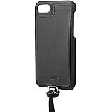 【GRAMAS】iPhone SE(第3世代)ケース 背面 PUレザー 背面 ストラップ "Shrink" PU Leather Strap Shell Case 耐衝撃 カメラ保護 カバー iPhone SE(第3世代)/ SE(第2世代)/8/7