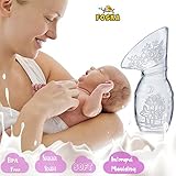 Manual Breastmilk Pump Comfortable Breastmilk Suction Portable Silicone Breast Pump Easy To Use Perf
