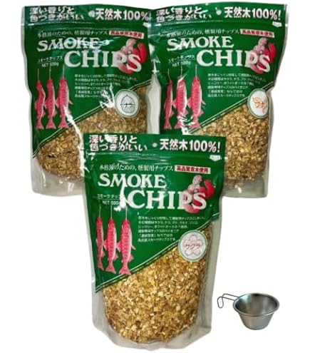 進誠 燻製材 スモークチップ サクラ 500g入 ×30袋（ケース入り）薫製材 Amazon.co.jp: 進誠産業 スモーク・チップ サクラ(約500g) : スポーツ