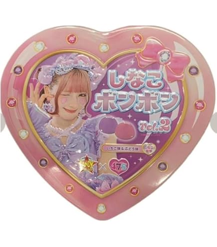 Amazon.co.jp: しなこボンボン vol.2 マスカット味＆パイナップル味×1