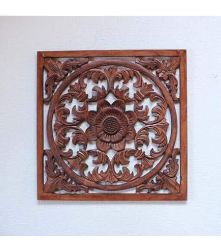 Amazon.co.jp: [AiO JAPAN] 天狗面 匠の技術で彫られた壁掛け用木彫り