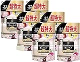 P＆G レノアハピネス 夢ふわタッチ 柔軟剤 詰め替え 超特大 1220ml × 6個 (シトラス&ヴァーベナ)