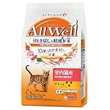 [10種の自然素材と栄養] All Well(オールウェル) キャットフード ドライ [室内猫用] チキン味 1.3kg【国産】[吐き戻し軽減]