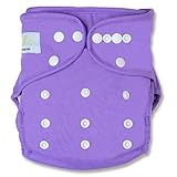 SimpleSnug All-in-two Cloth Diaper Cover (Purple) by Smart Snugs