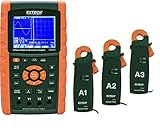 Extech PQ3470-2 3-Phase Graphical Power and Harmonics with 200 Amp Current Clamp Probe [並行輸入品]