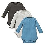 西松屋 EFD 3枚組長袖ショルダーロンパース肌着（袖チケット付き）【70cm・80cm・90cm】 新生児 80