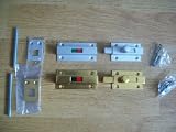 IRONMONGERY Worldâ ®トイレ浴室WCドアボルトインジケータボルトロックラッチ2仕上げ(シルバー) Ironmongery Worldで