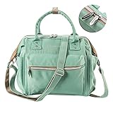 Seacan マザーズバッグ ママバッグ 3way リュック 多機能　大容量 旅行用バッグ　防水 ハンドバッグ　ショルダーバッグ　超軽量　哺乳瓶ポーチ付き (グリーン)