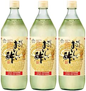 Amazon おいしい酢 900ml 3本セット 日本自然発酵 お酢飲料 通販
