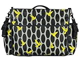 momymoo Lulu - Grey Humming Bird baby changing bag by Momymoo