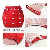 BOZEVON 赤ちゃん 新生児 男の子 女の子 トレーニングパンツで 柔らかい 洗えるおむつ おむつカバー (1×おむつカバー+2×布おむつ)