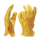 Beho-OZEROメンズワークグローブゴートレザープロテクションセーフティカッティングワーキング修理屋ガレージレーシンググローブ-M