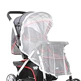 ベビーストローラー＆ベビーベッドのカバーのためのソフト昆虫ネット蚊帳 110 X 100 CM