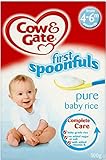 Cow & Gate First Spoonfuls Pure Baby Rice 4-6mth+ (100g) 牛とゲート第一匙純粋な赤ちゃんのお米4-6Mth + （ 100グラム）