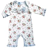 Albetta（アルベッタ） 長袖カバーオール Hannah プリント【CBG48211】 (70-80cm(3-6ヶ月))