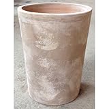 アンティーク調 テラコッタ製 植木鉢 TLポット ラウンド 7239 2点セット 外径L30cm S20cm