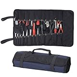 Kicode 多目的21ポケットローリングツールバッグ ヘビーデューティツールキャリア ために ガーデンツール、電気、 カーペンターズ、 配管工と画家