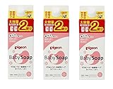【まとめ買い】ピジョン ベビー全身泡ソープ ベビーフラワーの香り 詰めかえ用 2回分 800ml×3個