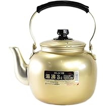 アカオアルミ 湯沸 5l アルミニウム(しゅう酸アルマイト)、ツル・ツマミ 51lE4VINhWL._AC_UL210_SR210,