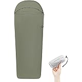 Naturehike 公式 インナーシーツ インナーシュラフ トラベルシーツ シュラフライナー 超軽量 128g コンパクト 速乾 保温 肌触り良い 丸洗い可能 アウトドア キャンプ ホテル 山小屋 防災 寝袋内 室内 車中泊 収納袋付き